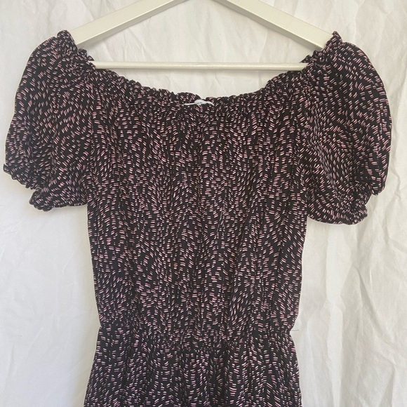 & Other Stories Print Summer Boho mini Dress Size 6 - Picture 5 of 12